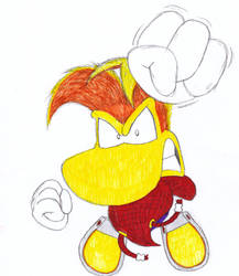 Rayman Sketch 1