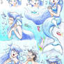 Siren the Bluefish Mermaid