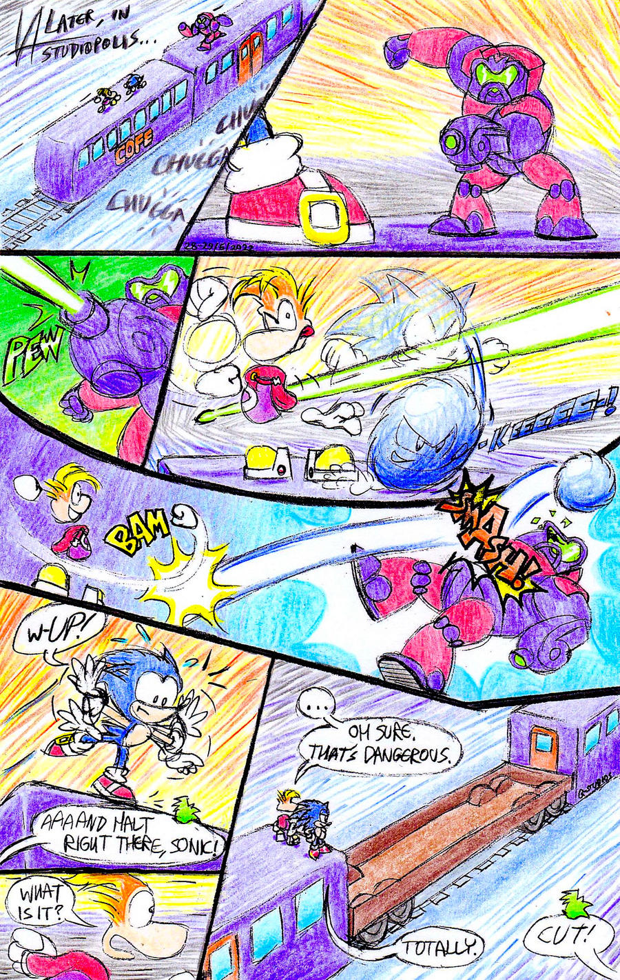 Sonic Battle 2:The Trailer(See this before the ep) - Comic Studio