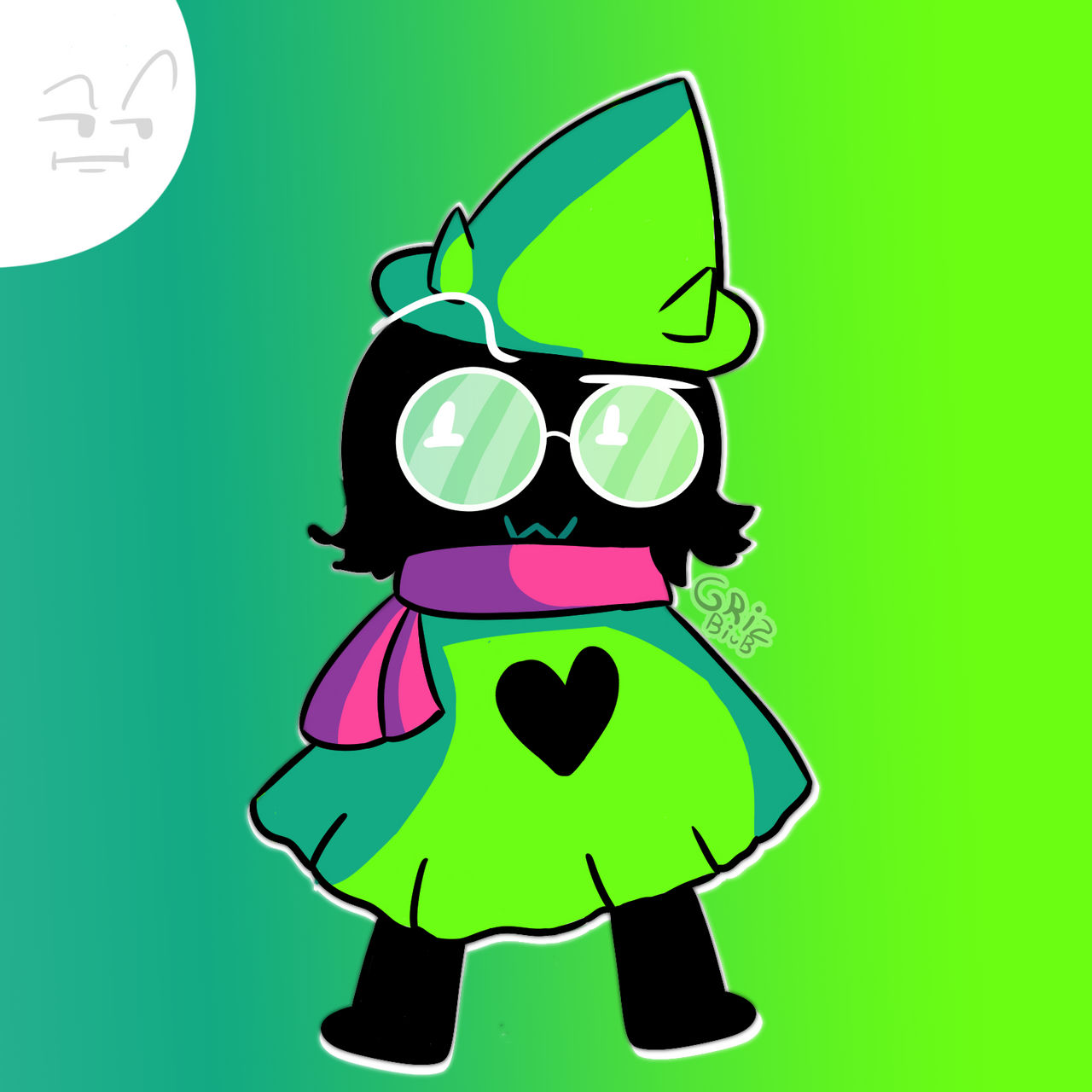 Ralsei by Grizosy on DeviantArt