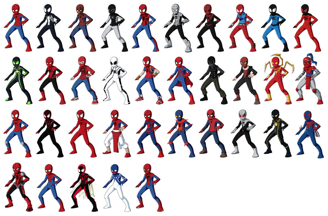Spider-Man Alternate Versions by RainDante on DeviantArt