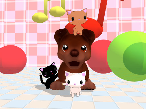 Puppy and Kitties MMD