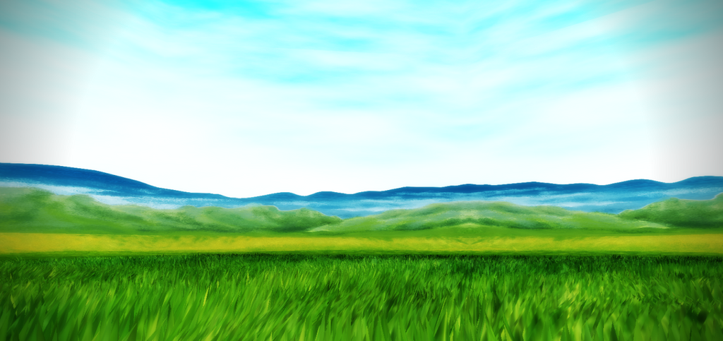 Grassy field stage DL DOWN by chocosunday on DeviantArt