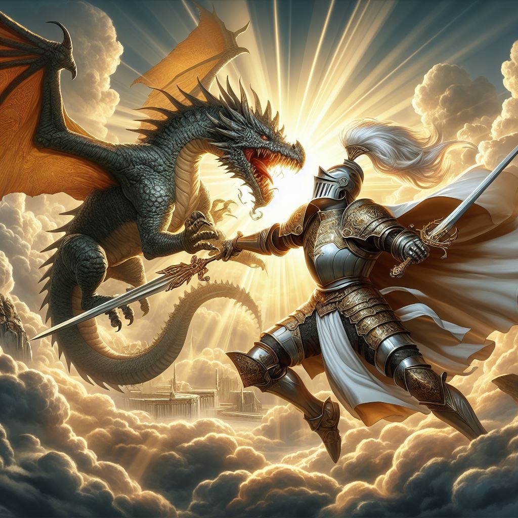 Knightr Knight vs Dragon by Chartist24 on DeviantArt