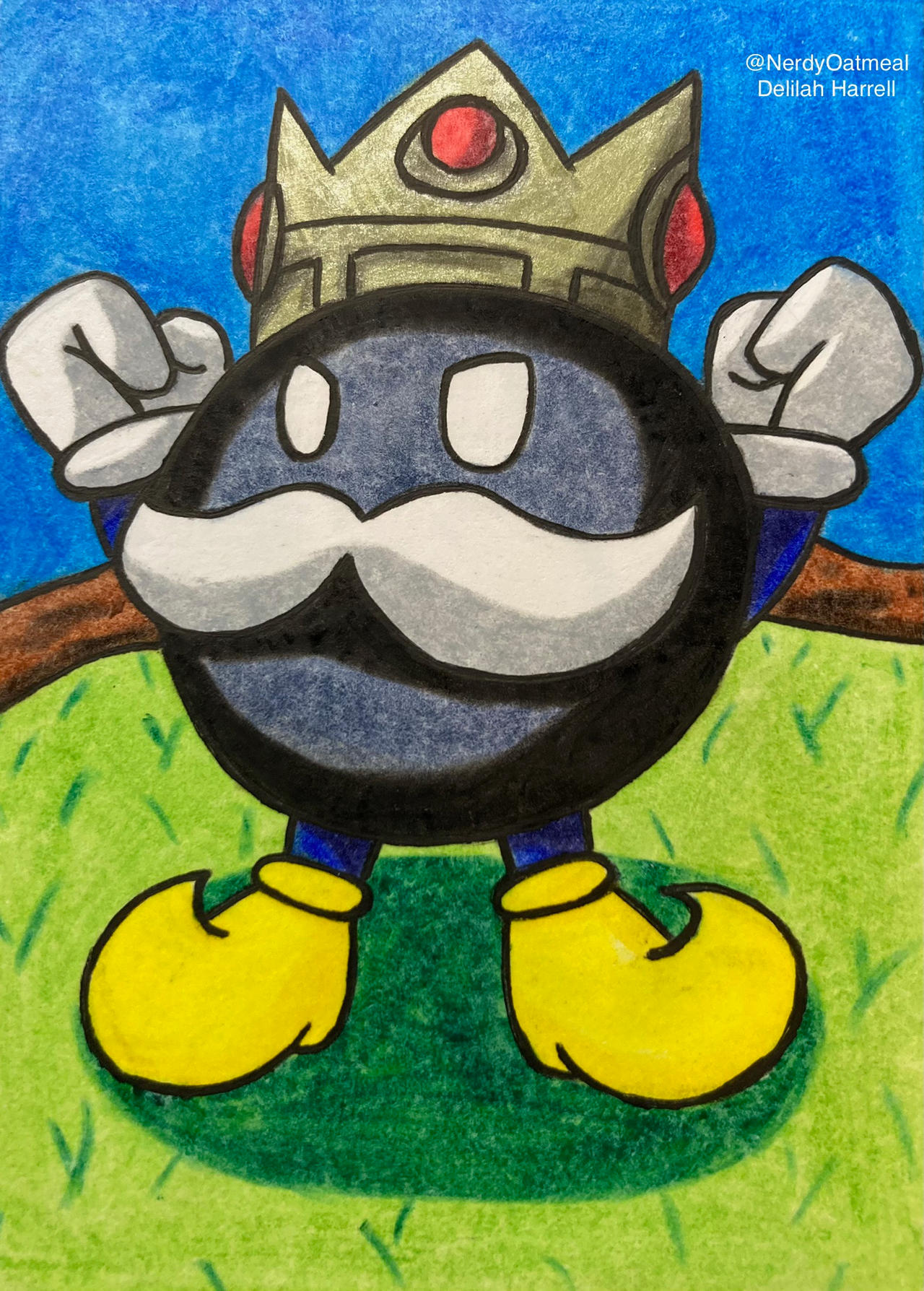 King Bobomb ATC by NerdyOatmeal on DeviantArt