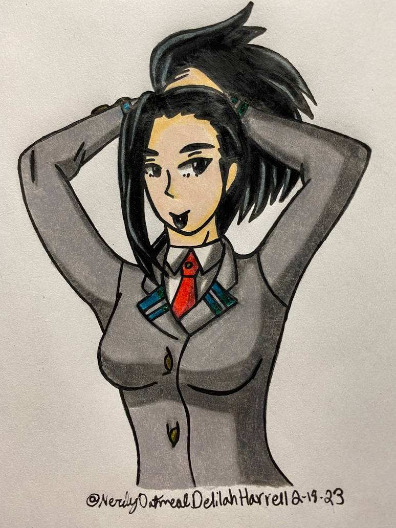 My Hero Academia Momo by NerdyOatmeal on DeviantArt