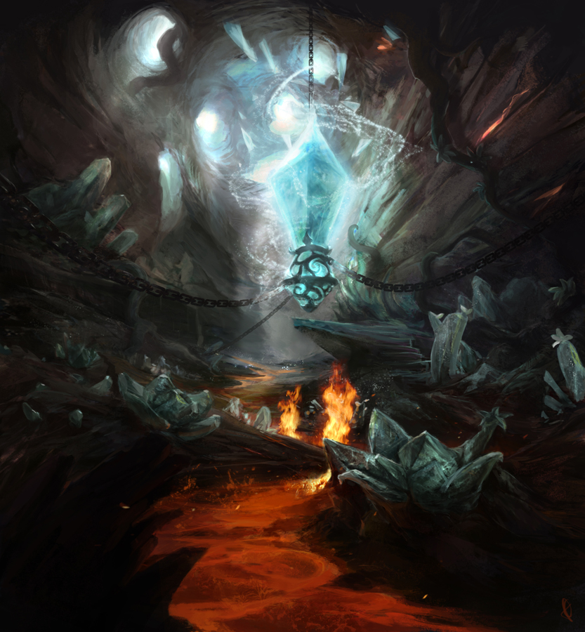 Crystal Cave by firedudewraith on DeviantArt