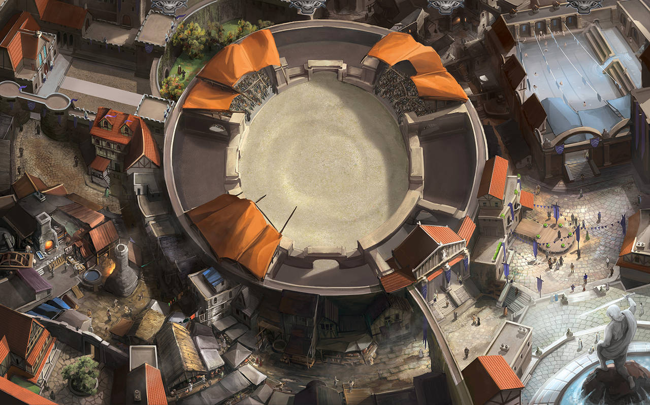 Gladiator City by firedudewraith