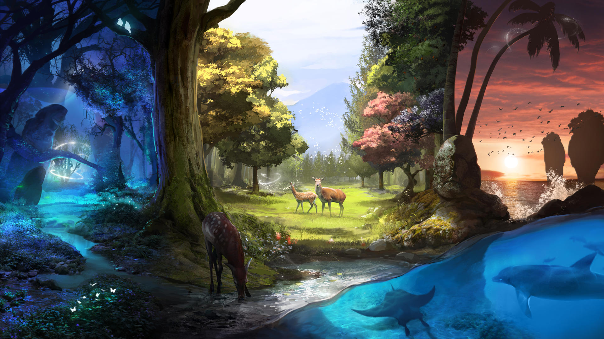 Nature Treks VR art by firedudewraith