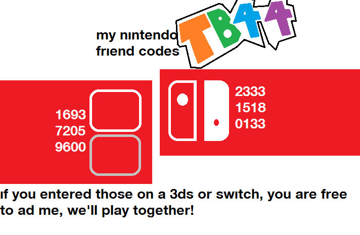 Friend Codes by TypicalBro44 on DeviantArt