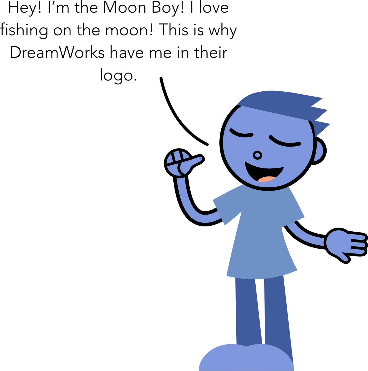 PBS Kids Digital Art - Moon Boy