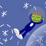 PBS Kids Digital Art - Relaxing in Space