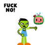 PBS Kids Digital Art - Fruity is Sick of CoComelon