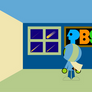 PBS Kids Digital Art - Josh Watching the Night Sky