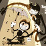 Its Bendy and the ink machine !