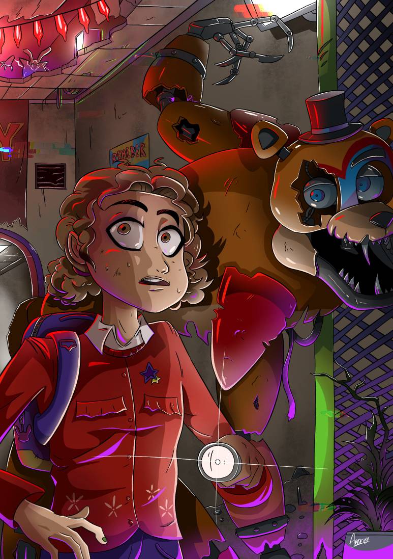 FNAF Security breach Ruin fan art by AkageIMP on DeviantArt