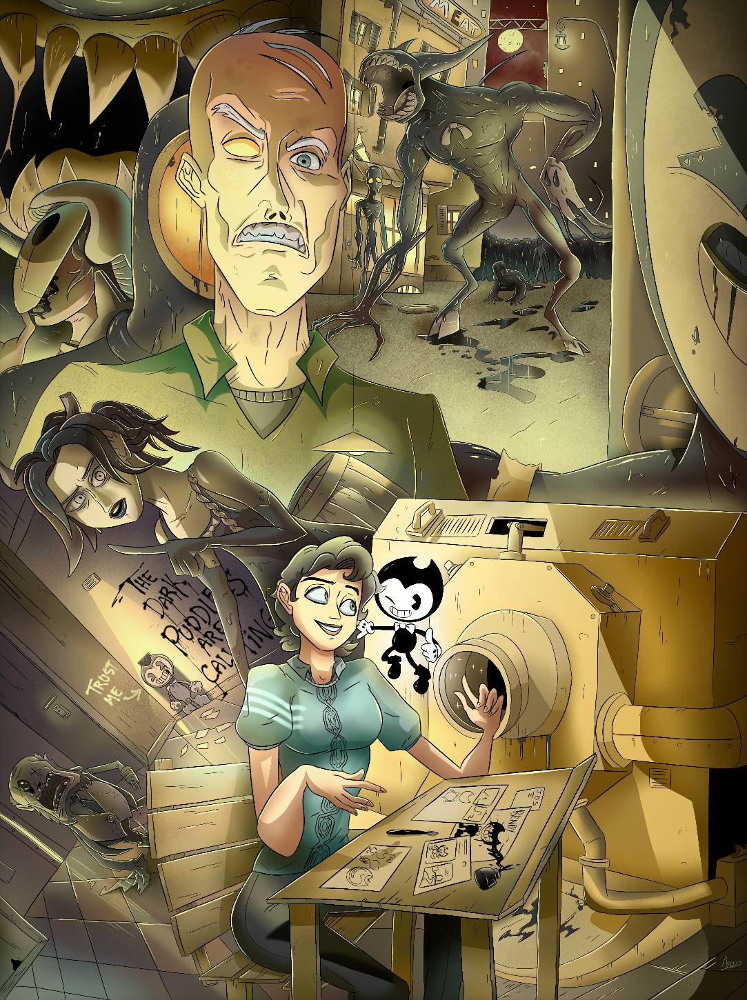 FNAF What If Abby Died in the FNAF Movie? by CinTanGallery on DeviantArt