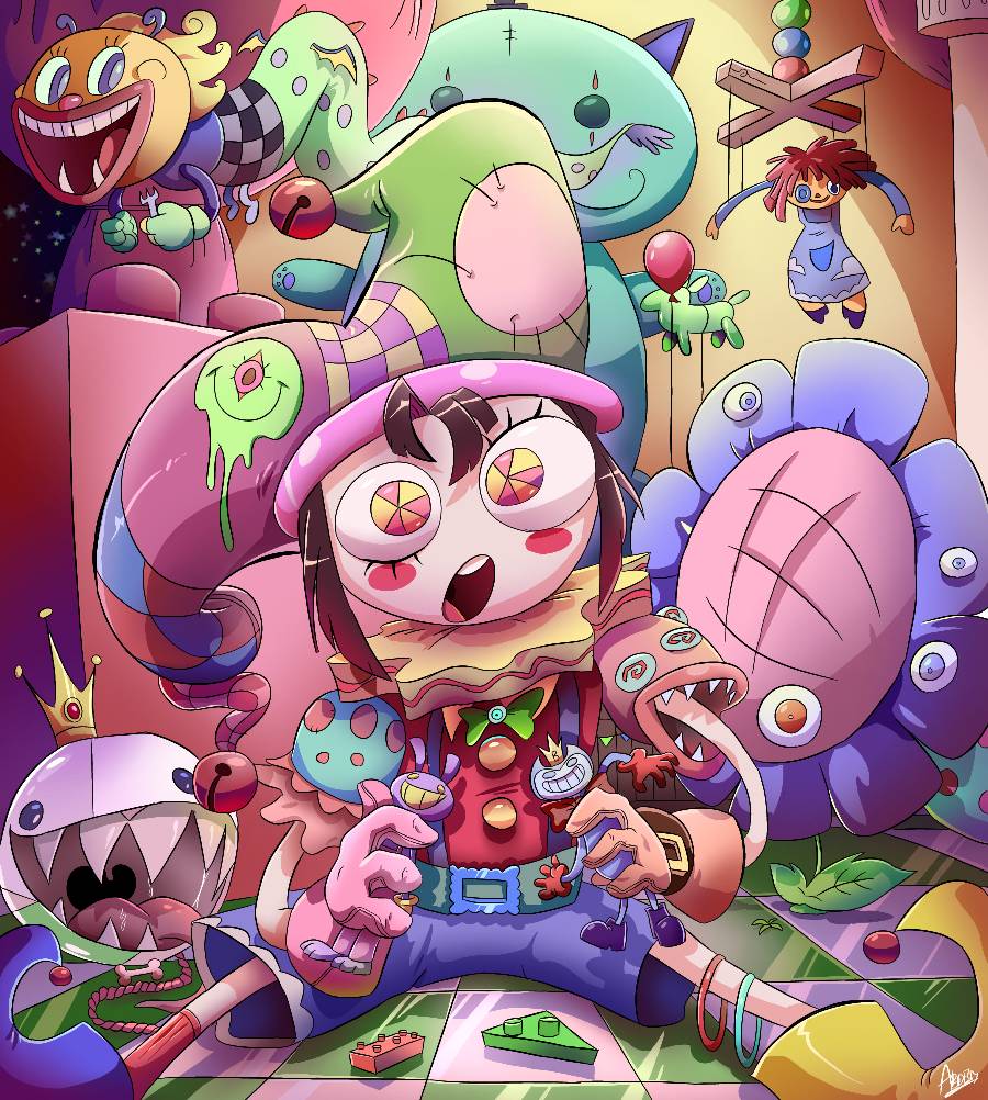 The Amazing Digital Circus fan art by AkageIMP on DeviantArt