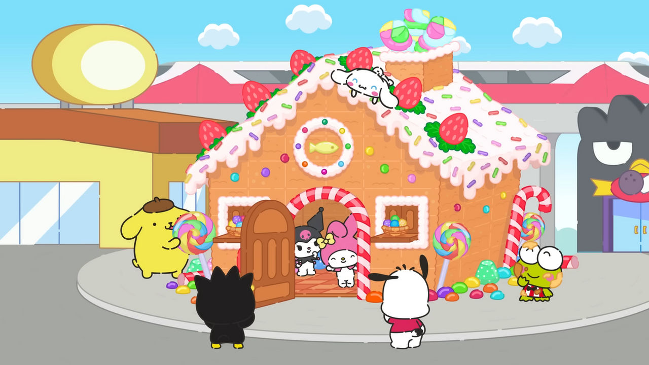 Chococat Kitchen Everyone is in Chococat giant gingerbread house by MDKuromiPichu on ...