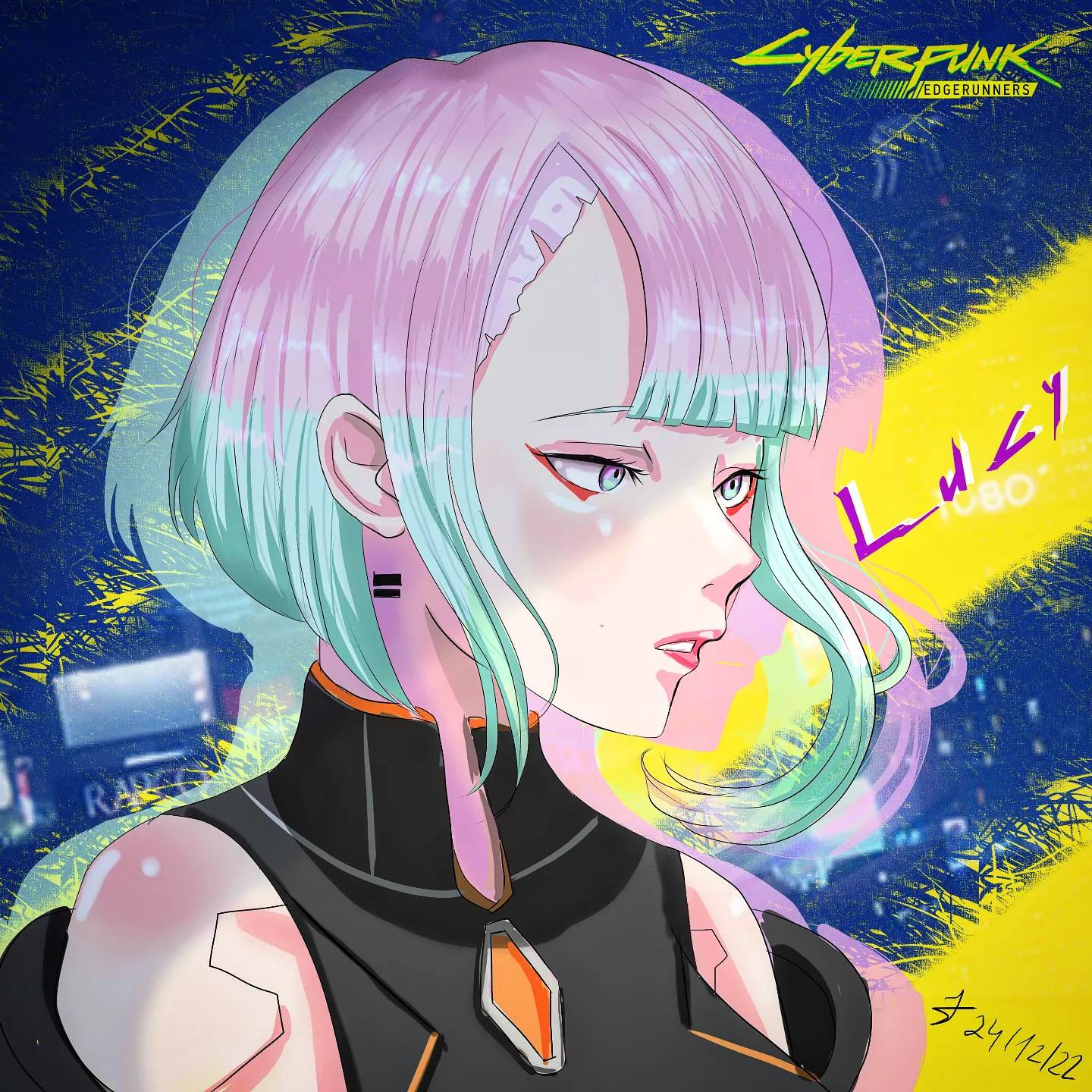 Lucy - Cyberpunk Edgerunners by crcjames on DeviantArt