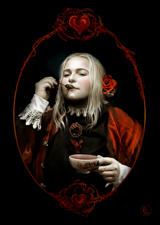 Lady Dy and the hearty tea