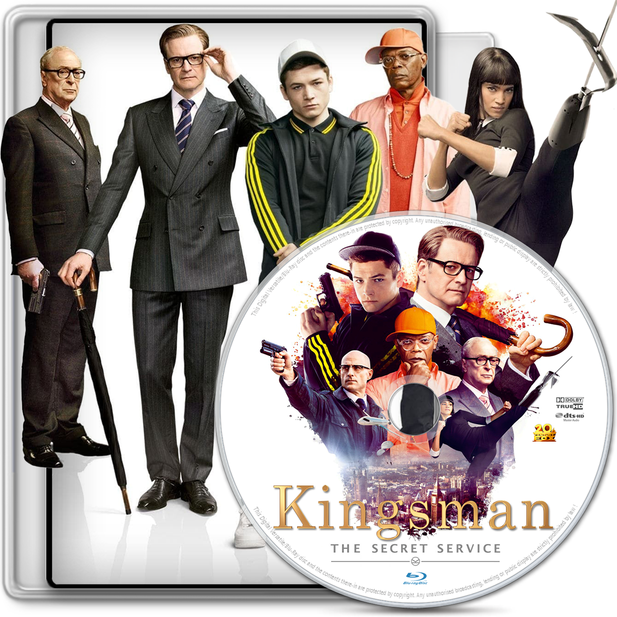 Kingsman: The Secret Service Blu-ray (Blu-ray + Digital HD)