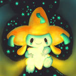 Pokemon Advent Challenge Day 9-Jirachi by MokkaQuill