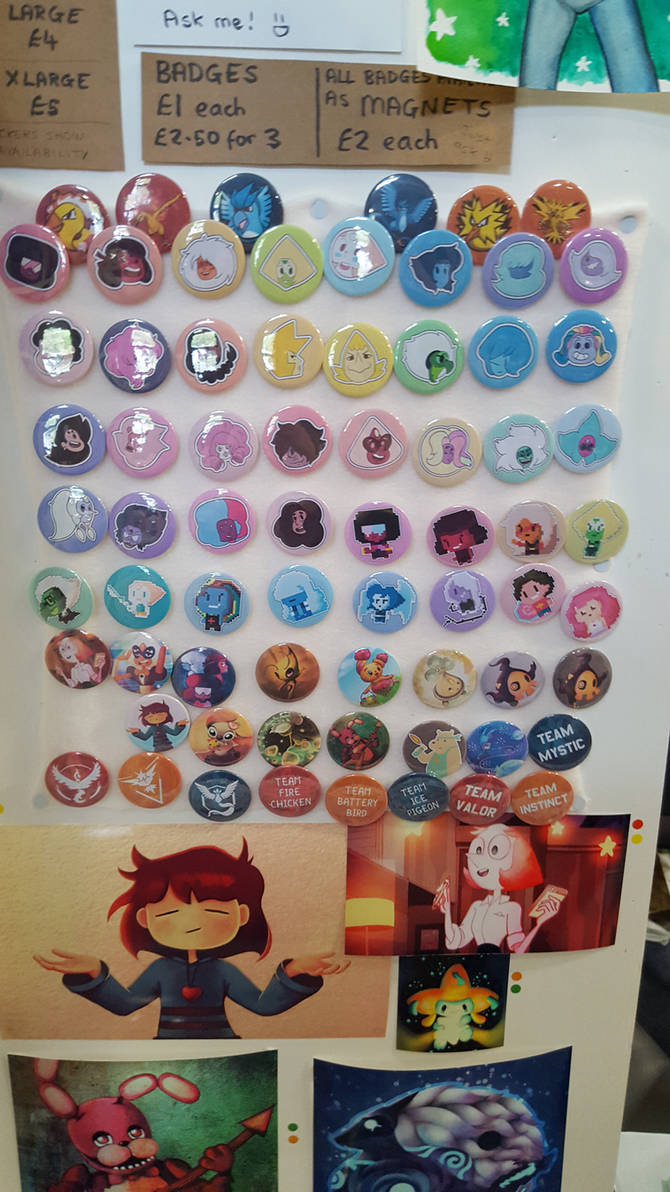 I have made too many badge designs by MokkaQuill