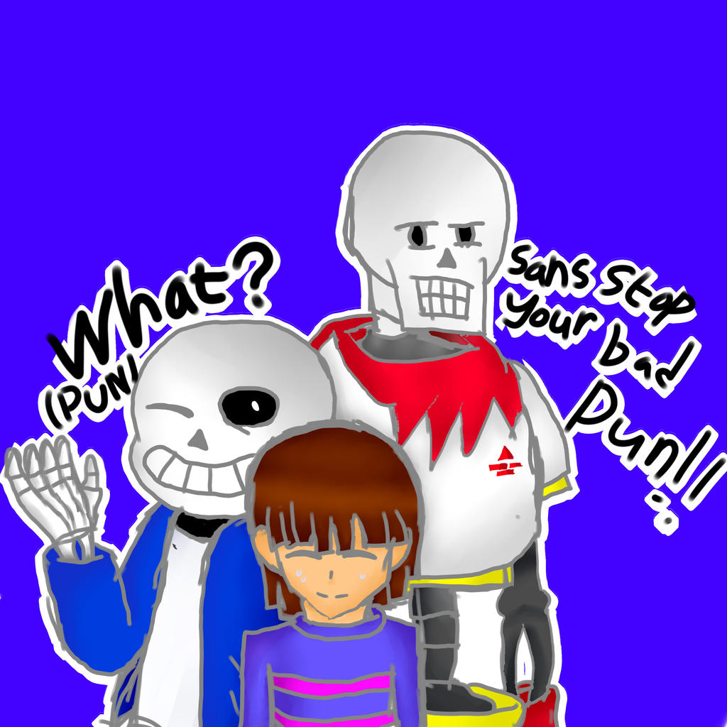 Undertale Sans Frisk And Papyrus By Riberna On DeviantArt undertale-sans-frisk-and-papyrus-by-riberna-on-deviantart