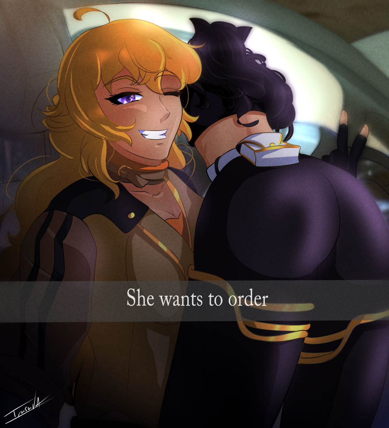 She wants to order meme by IrusuVA on DeviantArt