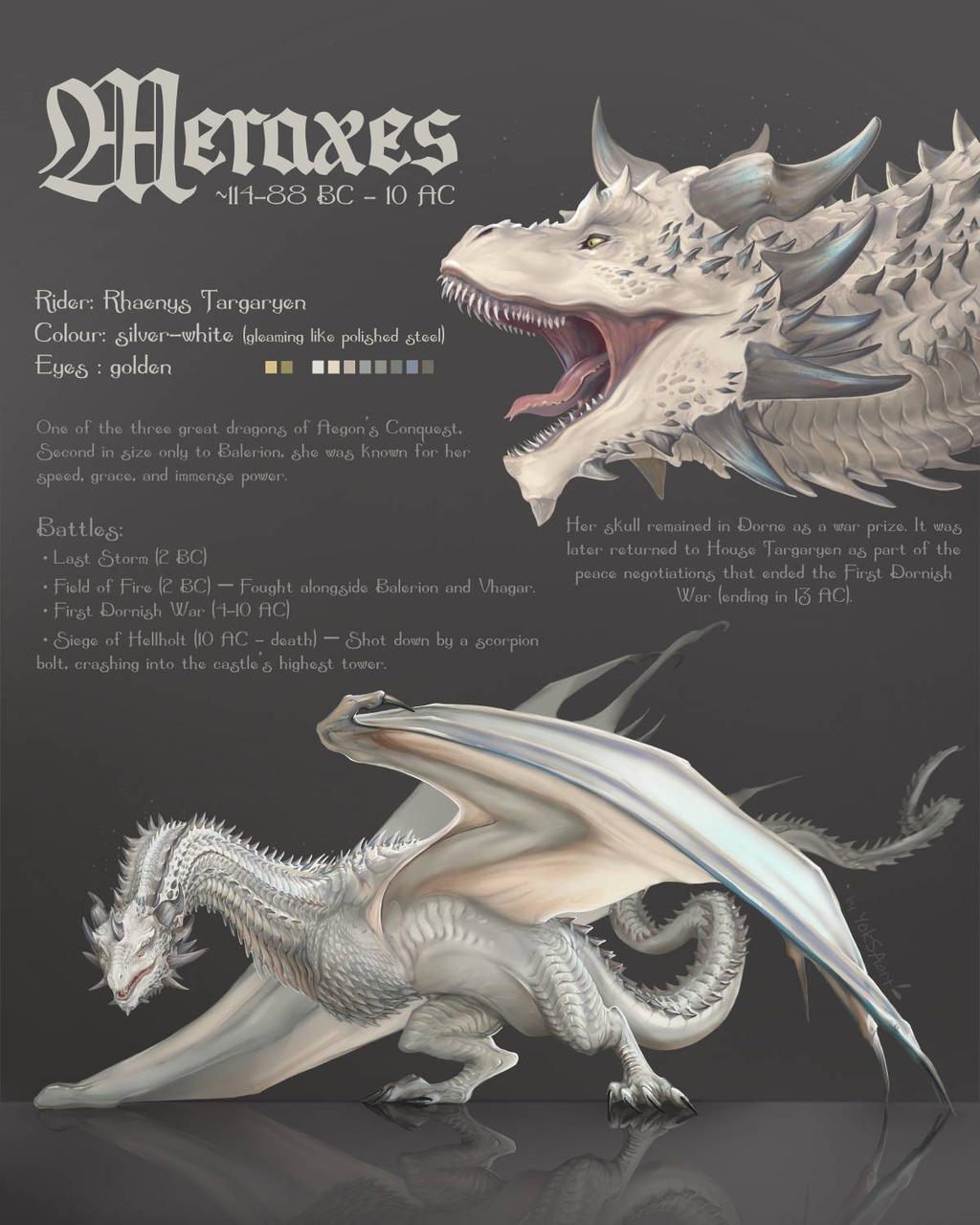 Meraxes by YokSAart on DeviantArt