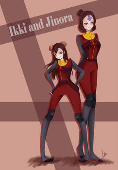 Ikki and Jinora