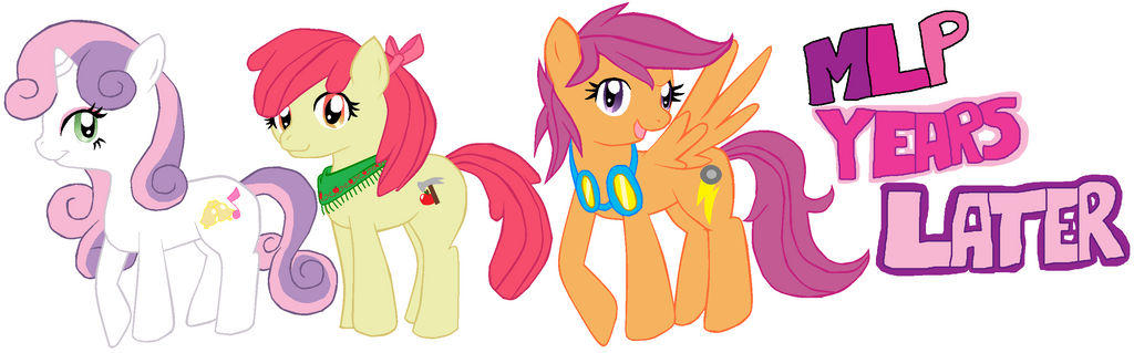 Mlp Getting Old Mlp Older by lunermoongirl on DeviantArt