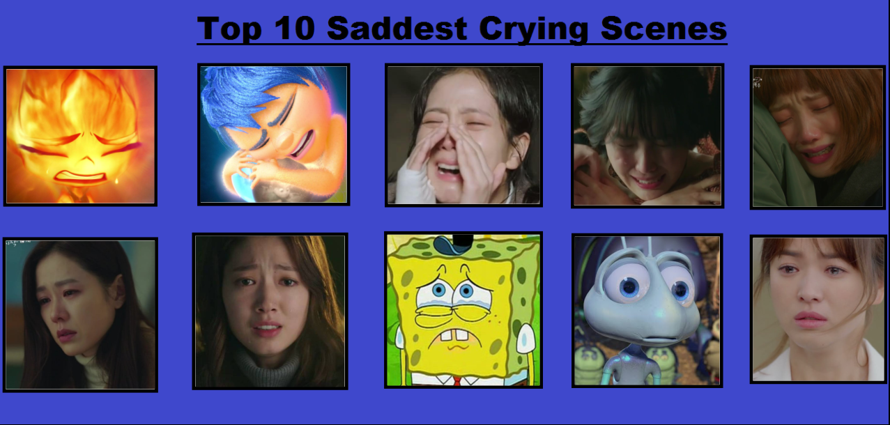 Top 10 Saddest Crying Scenes by matthew474884 on DeviantArt