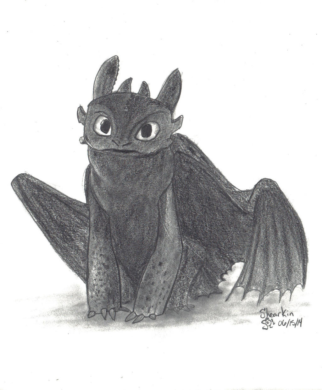 Toothless 2 by Shearkin on DeviantArt