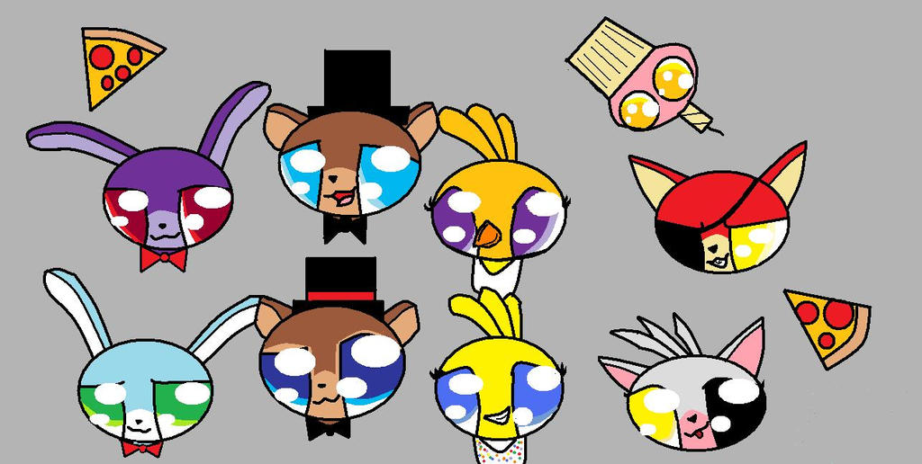 My FNaF cute drawing from power puff girls by silverstorm9303 on DeviantArt...