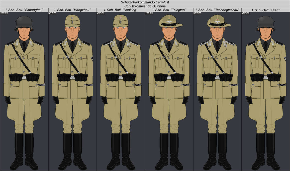 Protection Command East China, 1st Battalions pt.1 by PieJaDak on ...