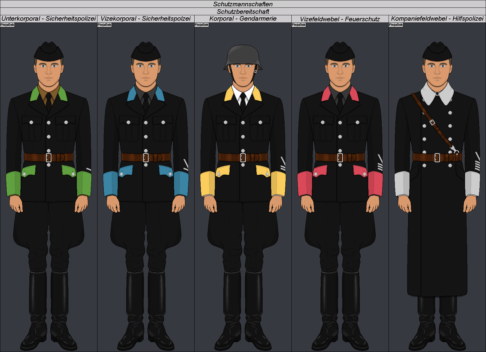 Schutzmannschaft, Static Defence (HIS) by PieJaDak on DeviantArt