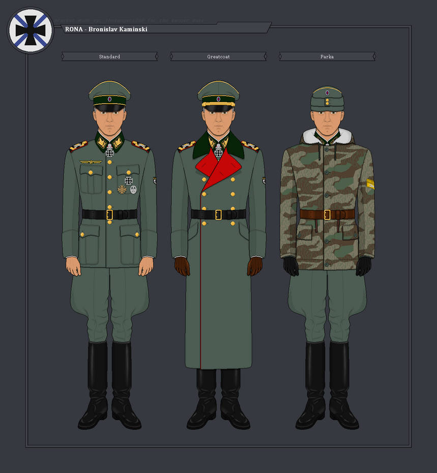Russian Armies (RONA), Bronislav W. Kaminski (AU) by PieJaDak on DeviantArt
