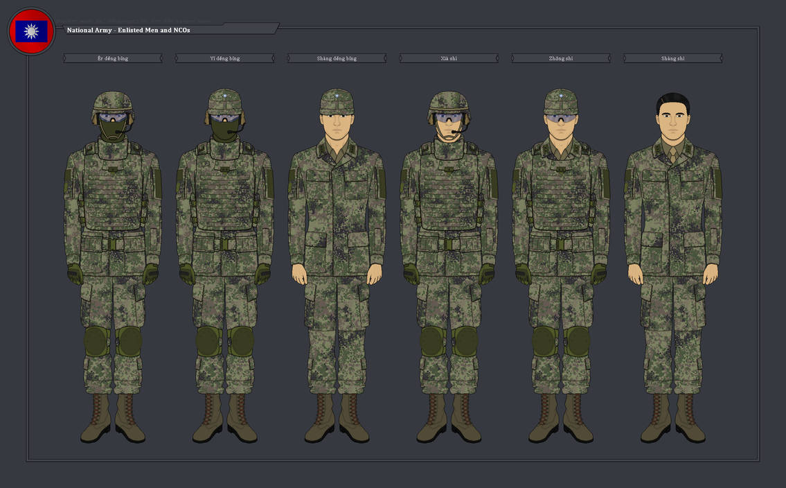 National Army, M2010 - Enlisted and NCOs (AU) by PieJaDak on DeviantArt