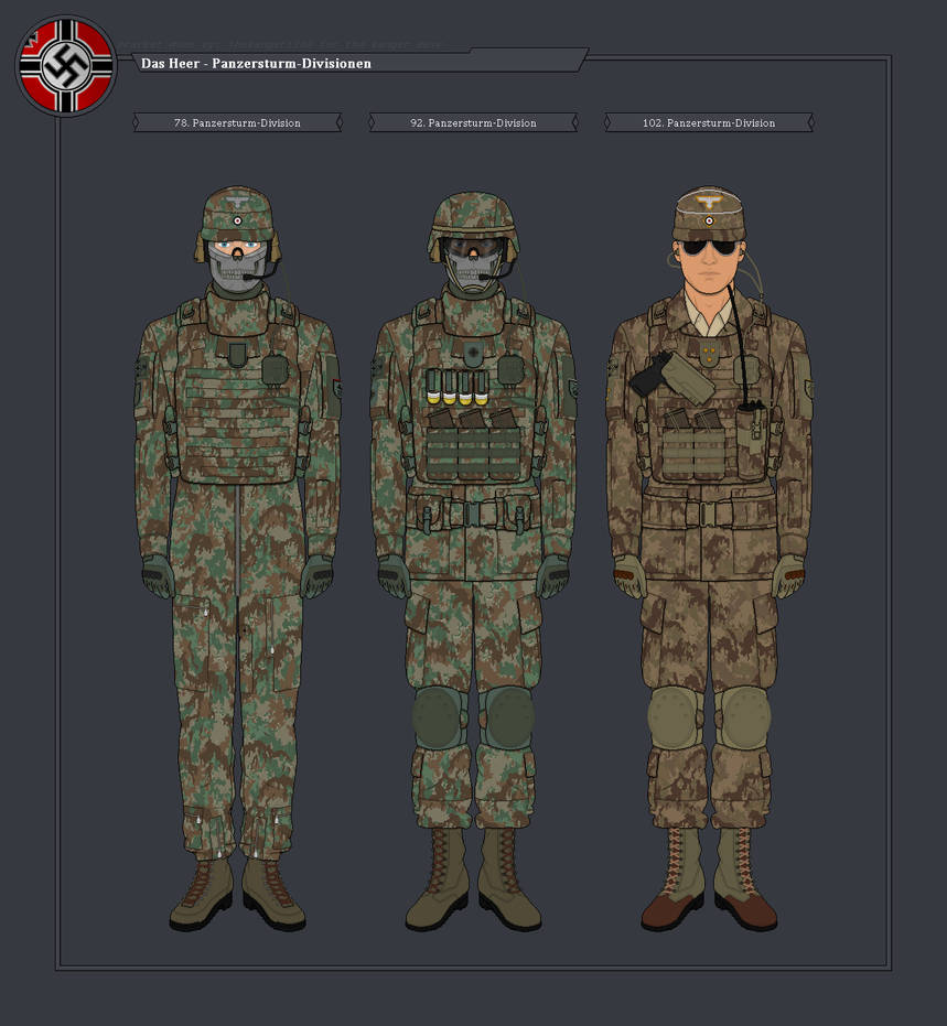 German Army, Assault Divisions - 2010s (AU) by PieJaDak on DeviantArt