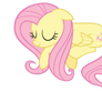 Sleepy Fluttershy Vector