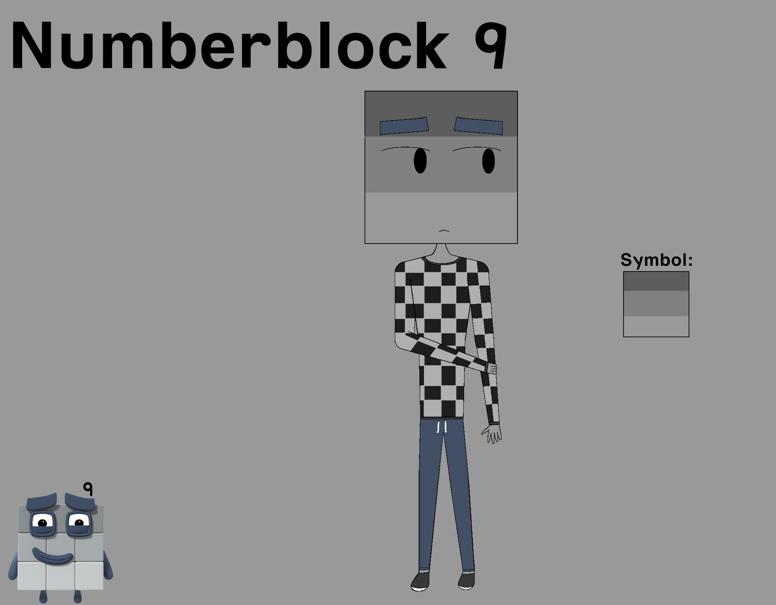 Numberblock 9 in JSAB by SamiCat1 on DeviantArt
