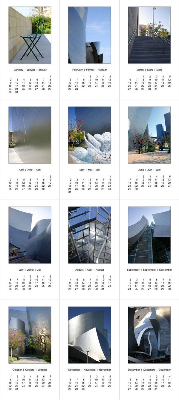 Disney Concert Hall Calendar by xmaisex on DeviantArt