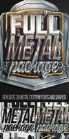 Full Metal Package 3D - Photoshop Actions