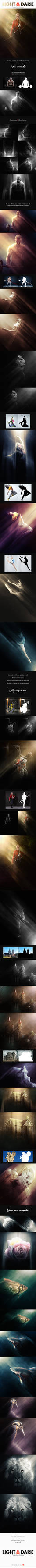 Light and Dark - Photoshop Actions by NuwanP