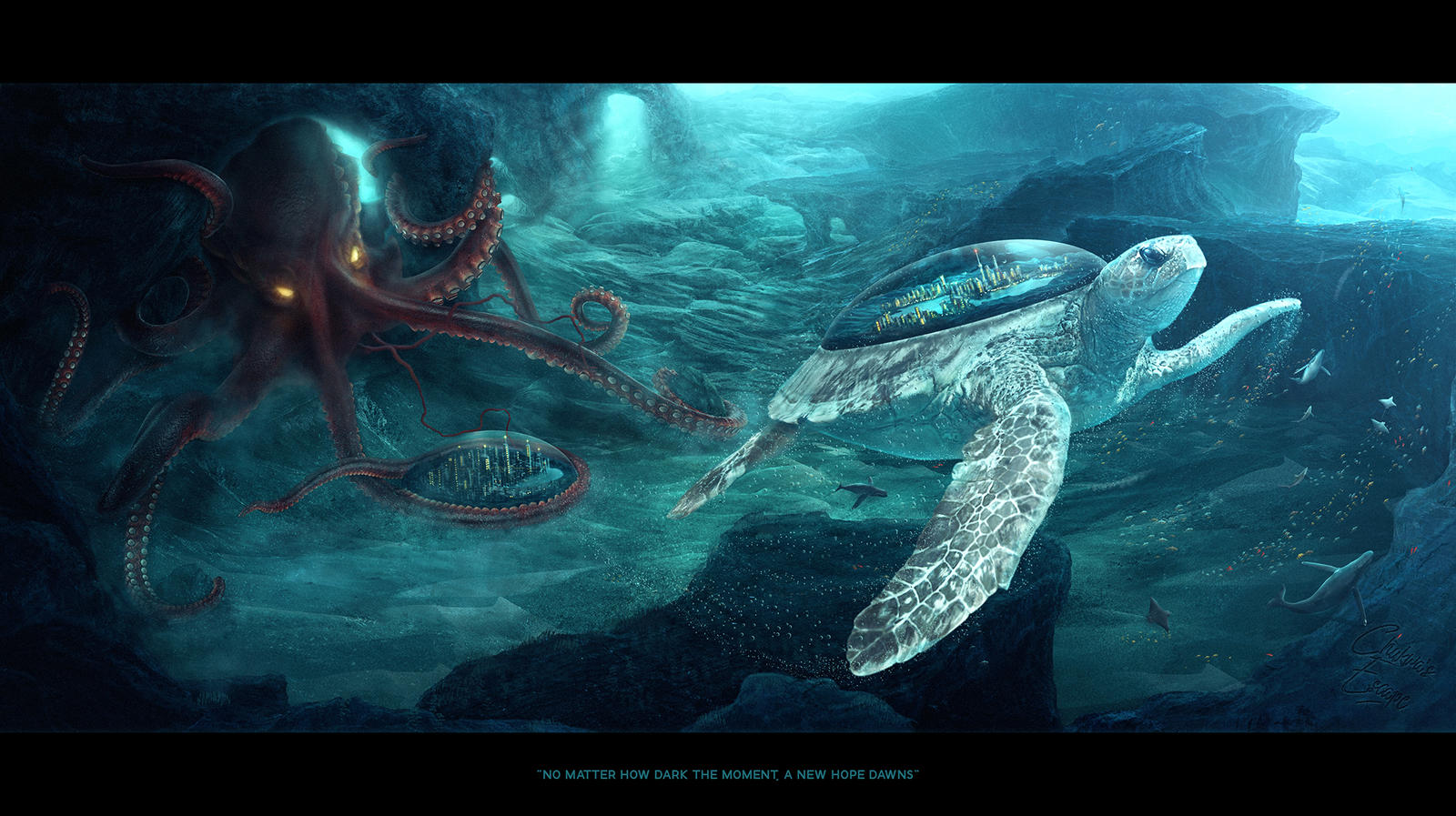 Chukwa's Escape - New Hope by NuwanP