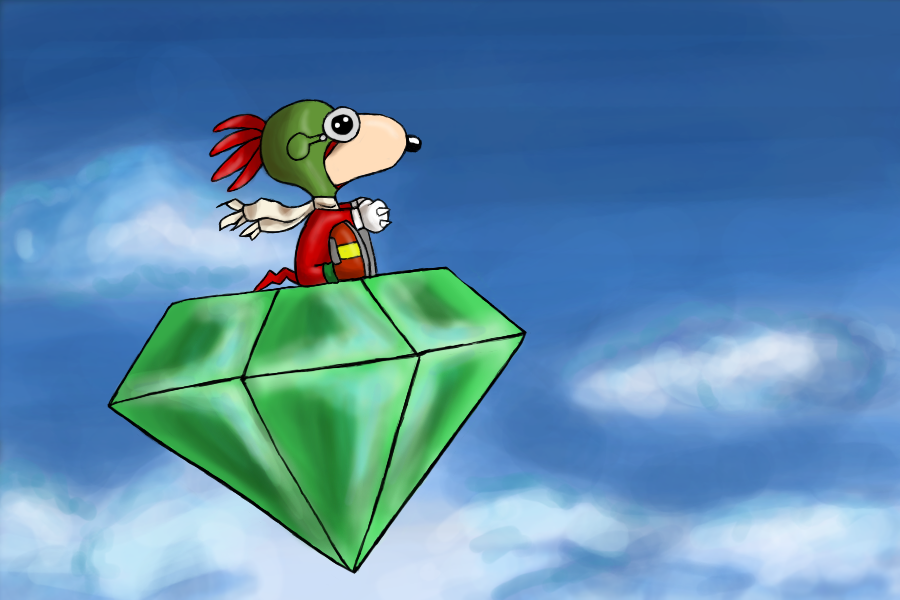 Knuckles the Ace Pilot