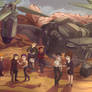 The Mojave desert