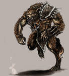 Werewolf by Grey-artwork on DeviantArt